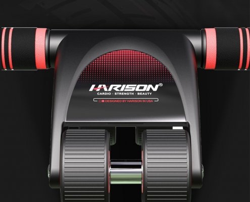 harison-416-5.jpg HARISONFITNESS Ab Roller Wheel for Core Abdominal Exercise