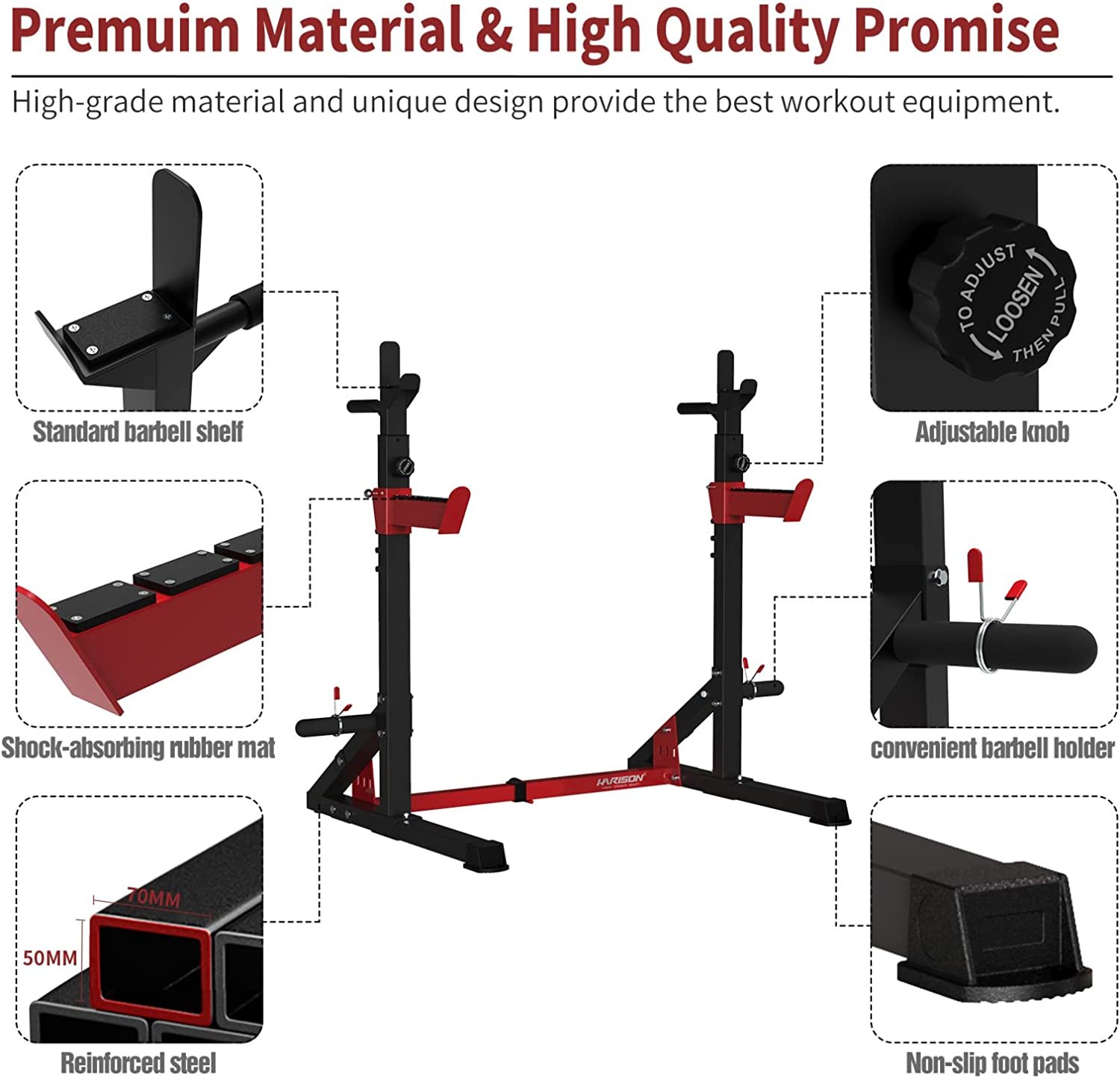HARISON squat rack HR-30812 3