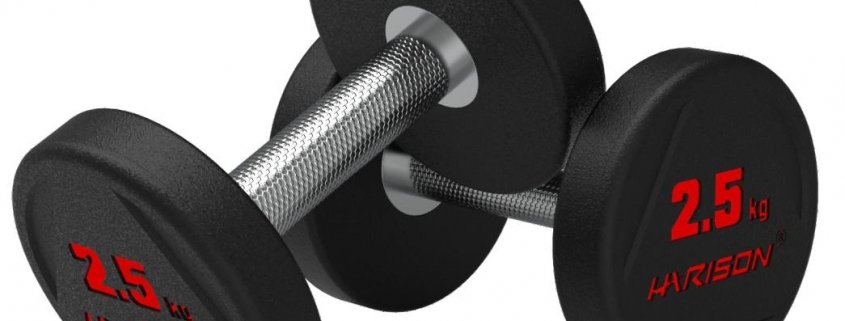HARISON Eco-Friendly Rubber Dumbbells