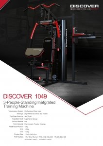 3-People-Standing Inetgrated Training Machine
